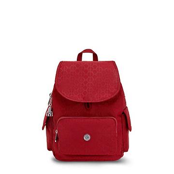 Kipling City Pack Small Klassieke Rugzak Rood | België 1717VR